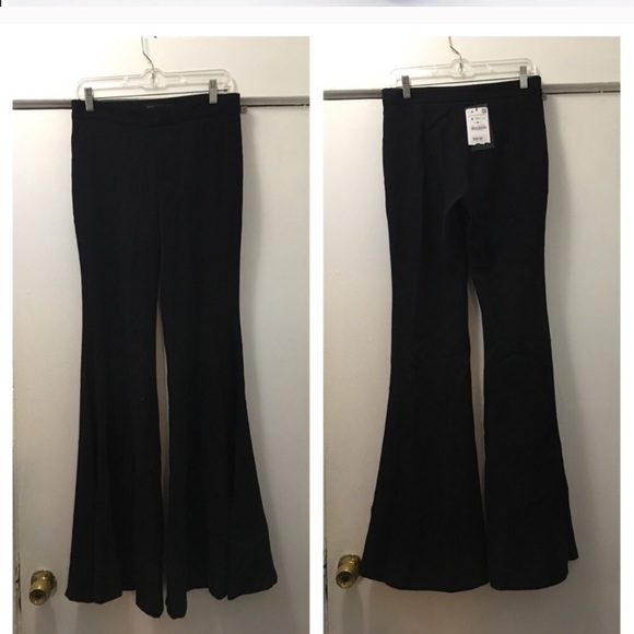 Zara Studio Extra Flare Trouser. Blogger Favorite - Picture 4 of 8